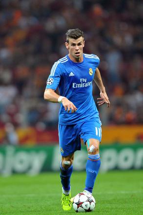 Gareth Bale w meczy Galatasaray - Real Madryt