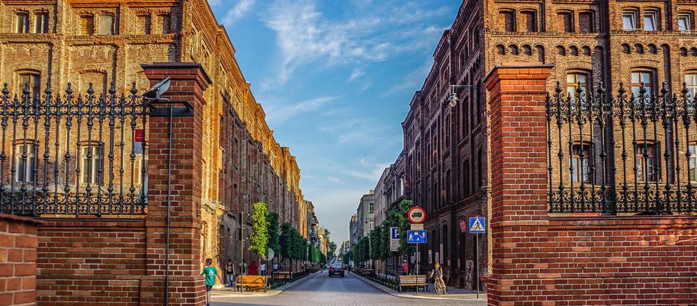 Famuły Poznańskiego ul. Ogrodowa Łódź