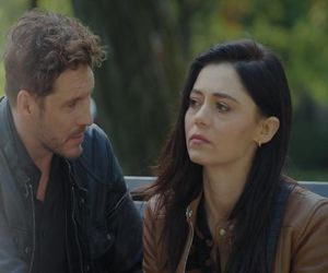 M jak miłość odc. 1884. Iza (Adriana Kalska), Marcin (Mikołaj Roznerski)