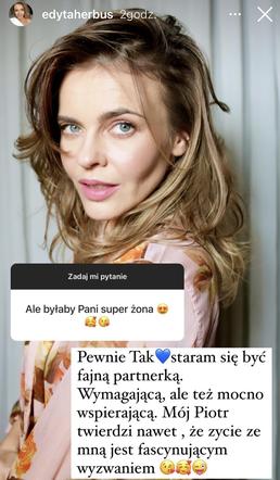 Edyta Herbuś będzie dobrą żoną