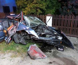 Wypadek w miejscowości Pawęzów koło Tarnowa