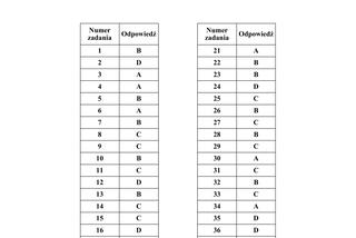 Egzamin zawodowy 2020 CKE: Odpowiedzi do arkuszy