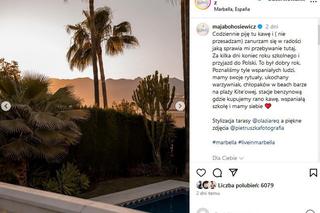 Maja Bohosiewicz pokazała swój hiszpański taras