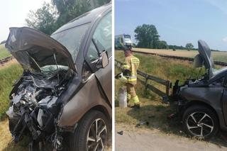 Auto zgasło na przejeździe. Pociąg zmiótł 60-latkę z torów