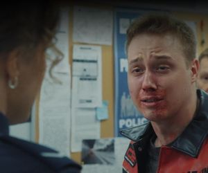 M jak miłość odc. 1878. Natalka (Dominika Suchecka), Dominik Walat (Bartosz Surówka), Paweł (Rafał Mroczek)