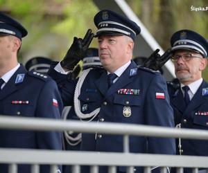 Uroczyste ślubowanie 69 nowych policjantów  w Oddziale Prewencji Policji w Katowicach