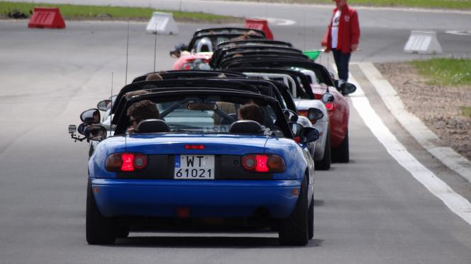 Mazda MX-5 - zlot 2014 fanów w Polsce na torze Jastrząb
