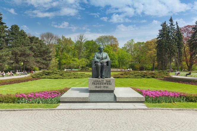 Park Ujazdowski w Warszawie 