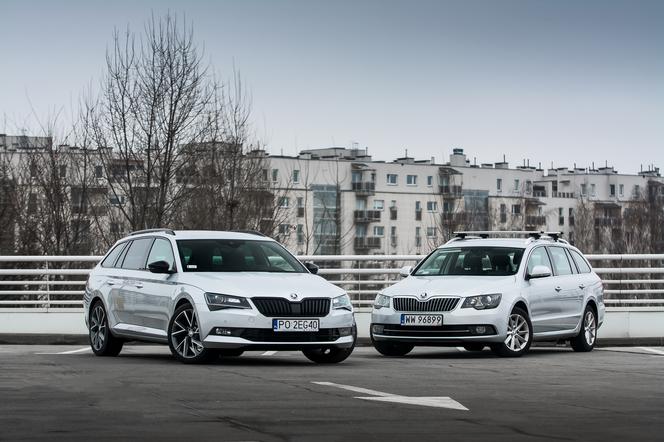 Skoda Superb Combi mk. II vs. Skoda Superb Combi mk. III