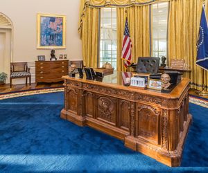 Trump chwali się złotem w Gabinecie Owalnym. Goście wpadają w zachwyt, najlepszy gabinet w historii