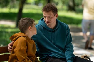 Barwy szczęścia odc. 3107.  Łukasz (Michał Rolnicki), Ksawery (Bartosz Gruchot)