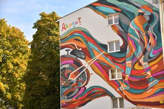 Mural na Bielanach