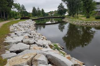 Inwestycja na brzegu rzeki Łyny w Lidzbarku Warmińskim zakończona