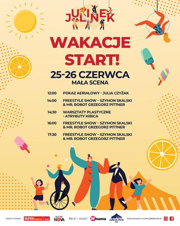  Wakacje start! Czas na kolejny weekend atrakcji w Julinek Park 5 plakat