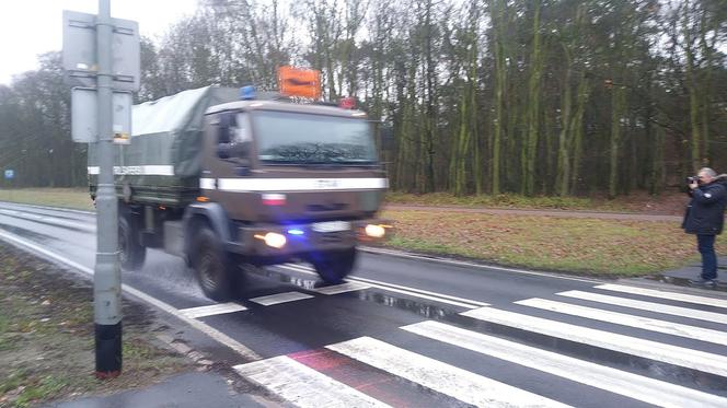 Ewakuacja w Policach