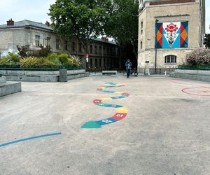 Szkolne ulice w Paryżu