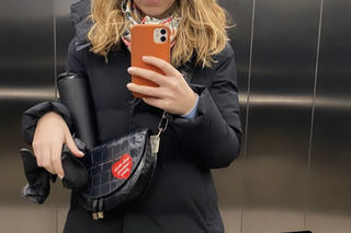 M jak miłość. Hanna Turnau (Sylwia) na planie