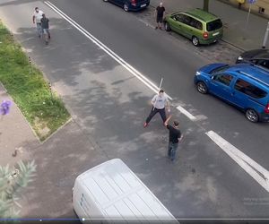 47-latek zadźgał nożem przypadkowego człowieka na ulicy. Horror w Chorzowie