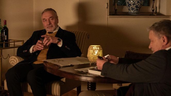 Barwy szczęścia odc. 3164. Andrzej Zastoja-Modelski (Leon Charewicz),  Antoni Kiryłło (Cezary Nowak)