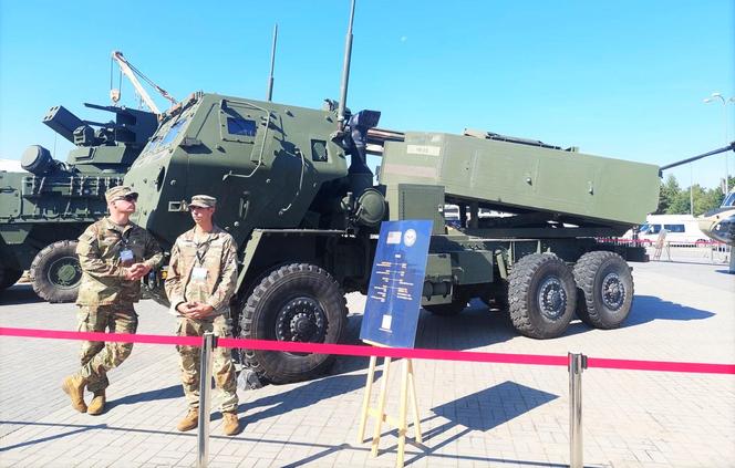 Amerykańska wyrzutnia HIMARS 