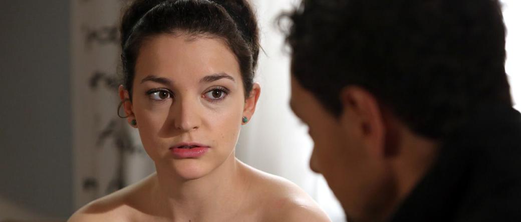 Barwy szczęścia odc. 1511. Jaga (Maria Dębska), Fayad (Amin Bensalem)