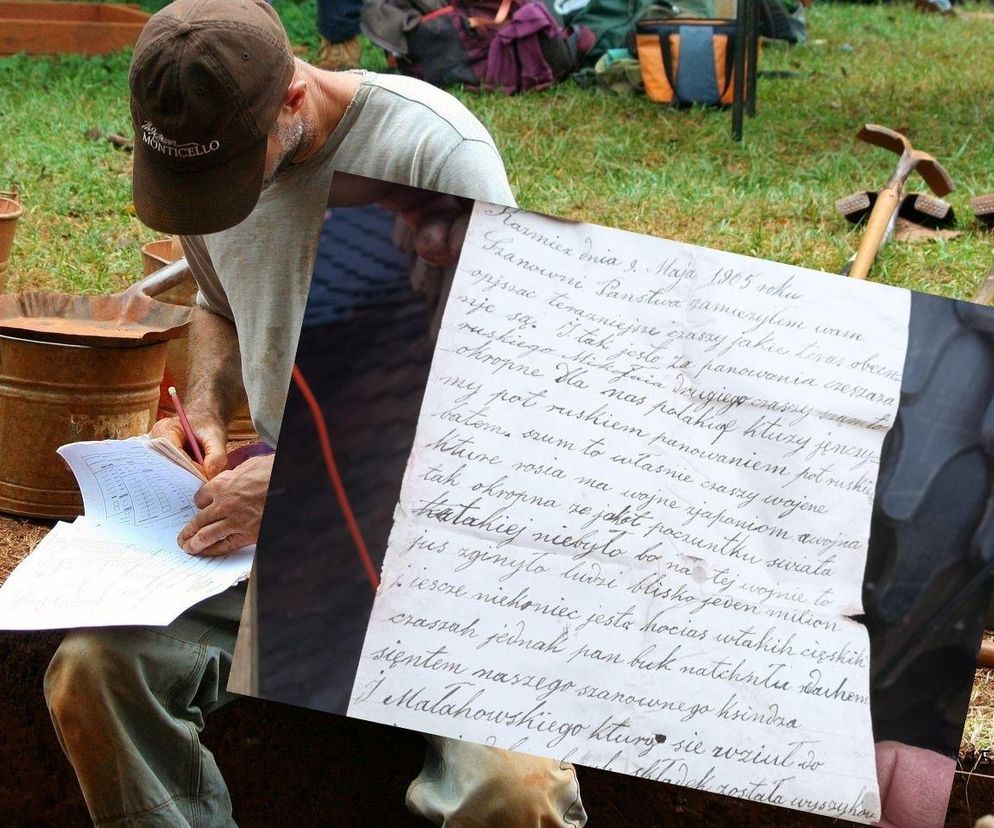 W Kazimierzu Biskupi, znaleziono list sprzed 120 lat