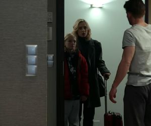 	Pierwsza miłość odc. 4024. Kaja (Elżbieta Trzaskoś), Oskar (Filip Gurłacz), Kostek