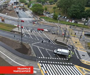 Otwarcie ulicy Sobieskiego w Warszawie