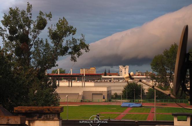 Niesamowity widok nad Opolskiem! Pogodowe monstrum na niebie