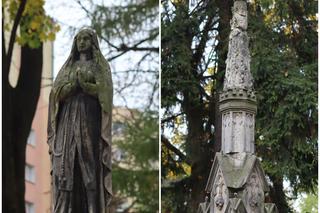 Niesamowite posągi na lubelskim cmentarzu 