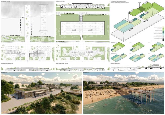 Konkurs na projekt promenady nadmorskiej w Ustce: wyniki