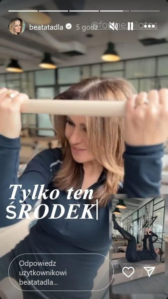 Beata Tadla komentuje plotki dotyczące odchudzania. Poleca sprawdzony "środek"
