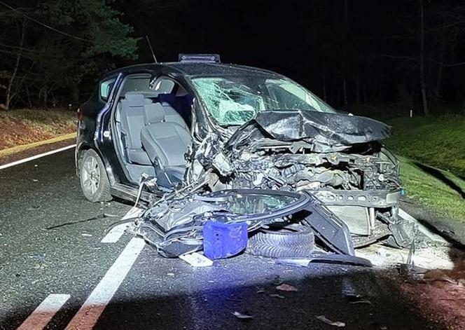 Groźny wypadek w Wołogoszczu w Lubuskiem