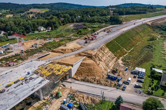 Budowa drogi ekspresowej S19 na odcinku Babica - Jawornik