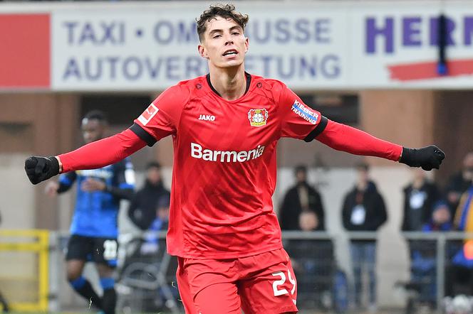 Kai Havertz jest drugim strzelcem Bayeru w Bundeslidze – zdobył 6 bramek.