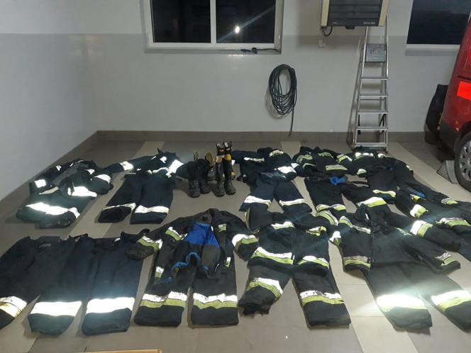 Strażacy powiatu iławskiego przekazali sprzęt dla ukraińskich strażaków