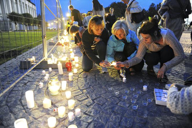 nocny protest sejm sądownictwo