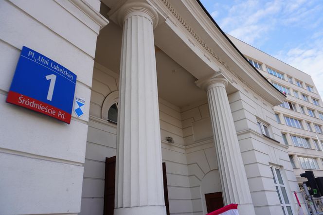 Budynki Rogatek Mokotowskich na pograniczu Mokotowa i Śródmieścia w Warszawie