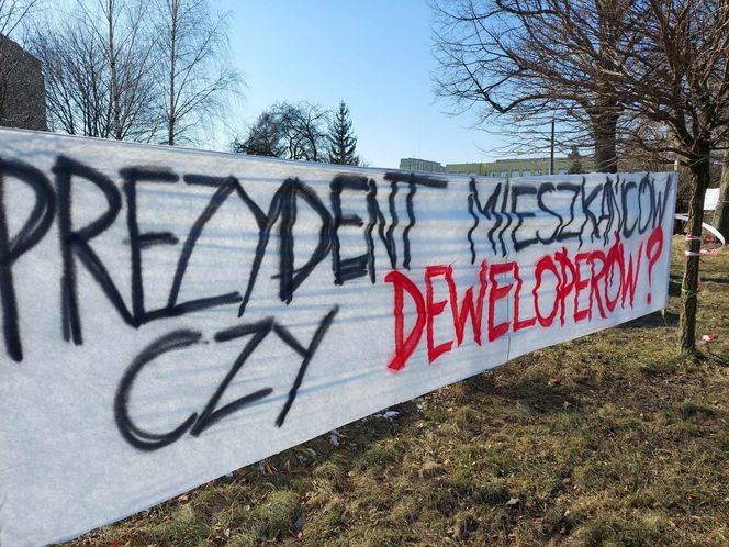 Protest Starachowice. Dość dzikiej deweloperce 