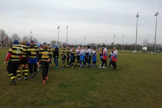 Noworoczny mecz rugby w Siedlcach 2025