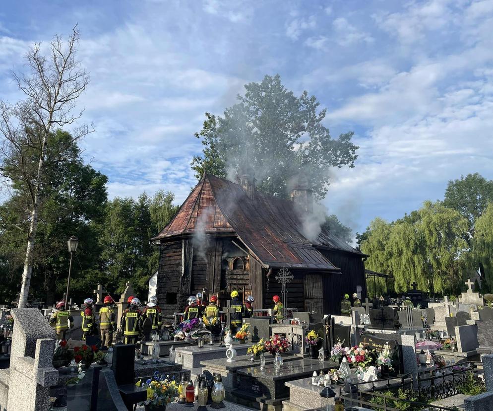 Pożar kościoła