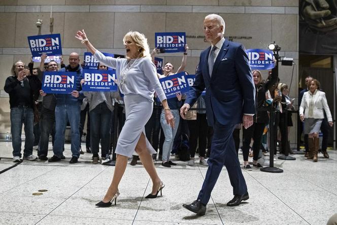 Prezydent Joe Biden z żoną Jill