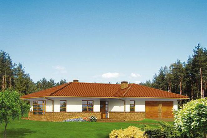 Dom idealnie połączony z ogrodem, czyli projekty domów parterowych typu bungalow 