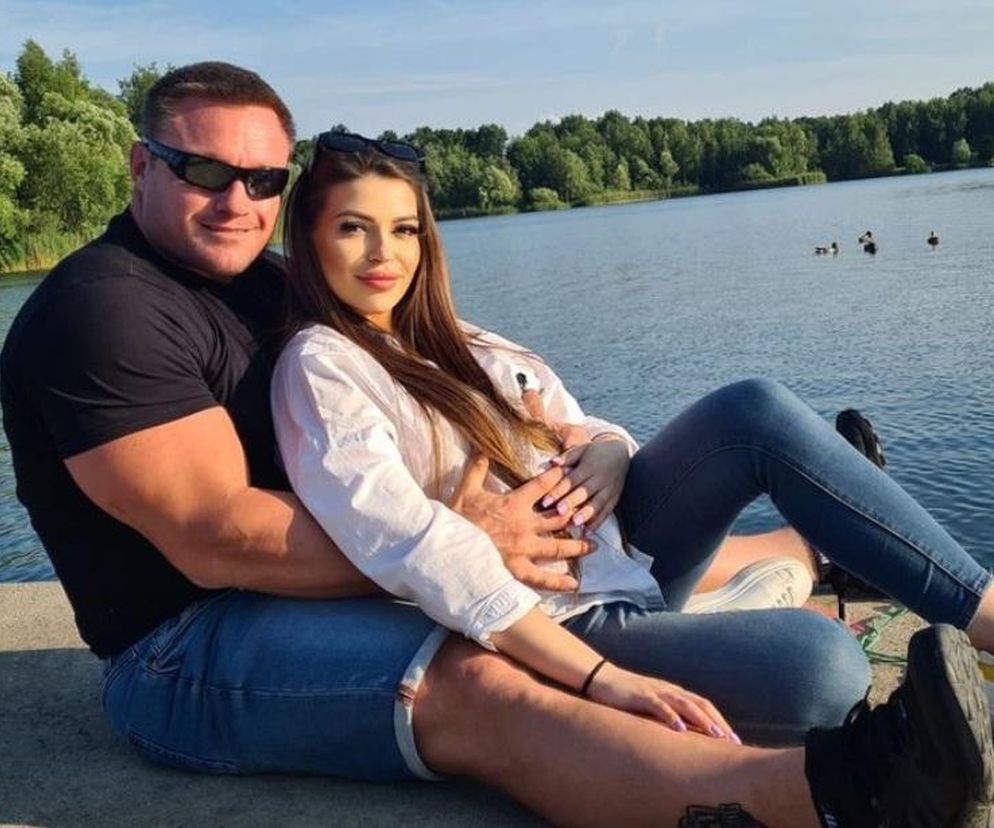 Krzysztof Radzikowski z partnerką