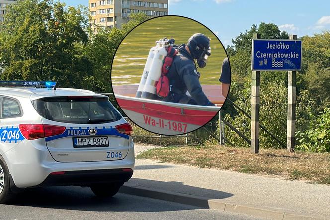 Utonął podczas próby przepłynięcia Jeziorka Czerniakowskiego. Po tragicznej śmierci służby szukają kolejnej osoby