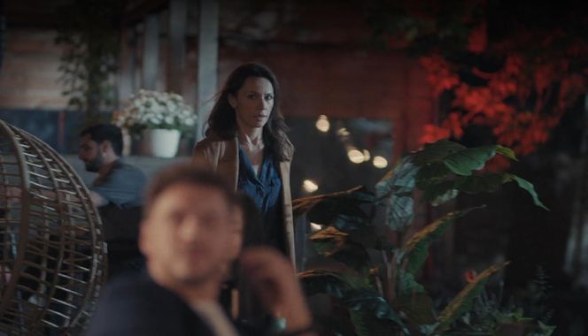 M jak miłość odc. 1887. Martyna (Magdalena Turczeniewicz), Marcin (Mikołaj Roznerski)