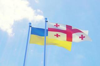 Lublin - Gruzini solidarni z Ukrainą