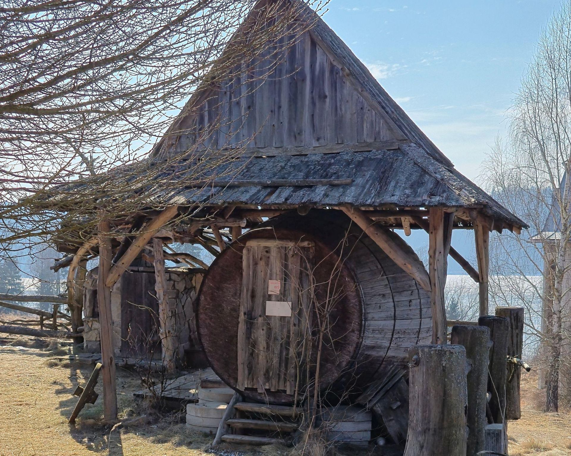 Osada widmo w Czorsztynie