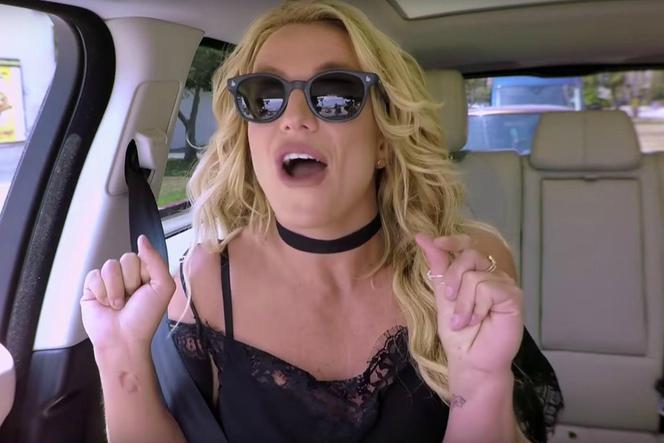 screen z filmu Britney Spears Carpool Karaoke: Coming Thursday