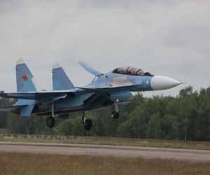 Białoruś wzmacnia lotnictwo. Nowe Su-30SM2 z Rosji już na miejscu
